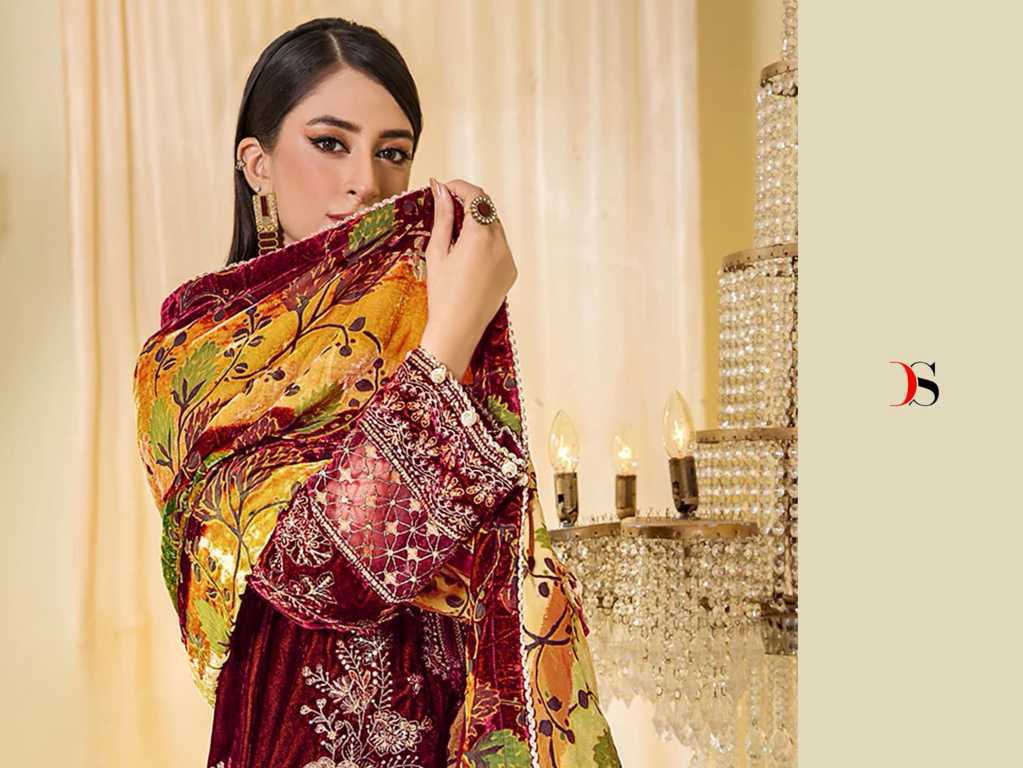 Velvet Salwar Suit